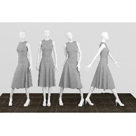 Shop window Woman Mannequin 001